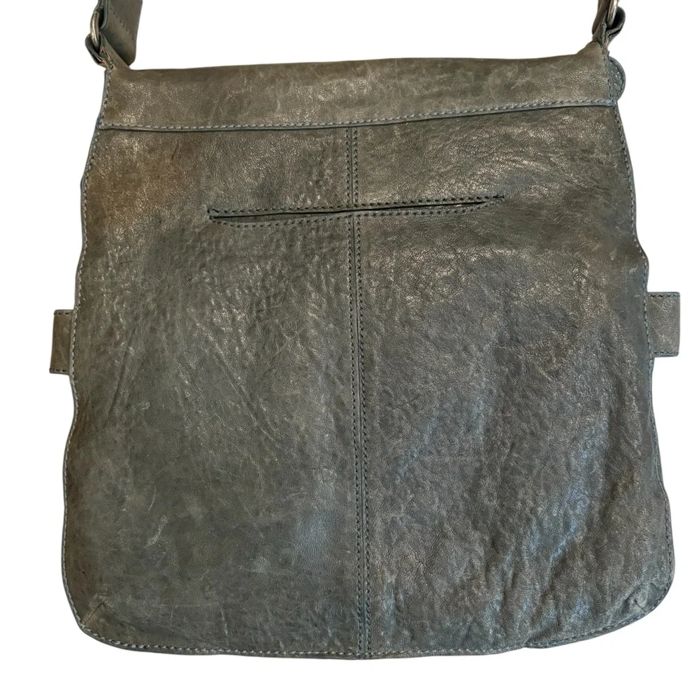 Men’s Rare Vintage Lockheart Leather Flap Closure Organizer Messenger Crossbody